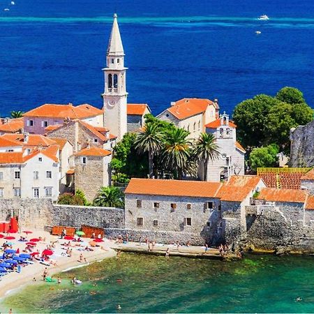 Adriatisk apartman Bečići Exteriör bild