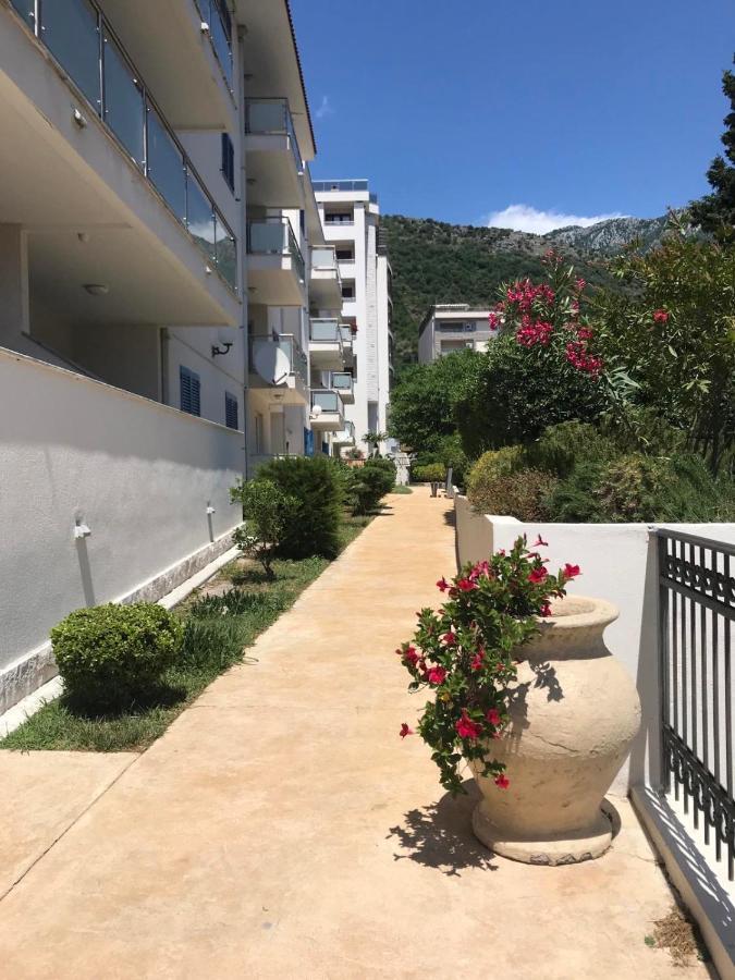 Adriatisk apartman Bečići Exteriör bild